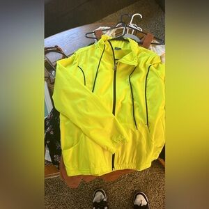 Reebok high visibility windbreaker